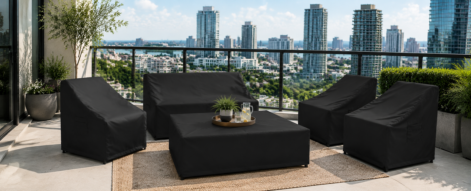 Balcony Furniture Covers for Apartments: Space-Saving Protection for Small Outdoor Areas