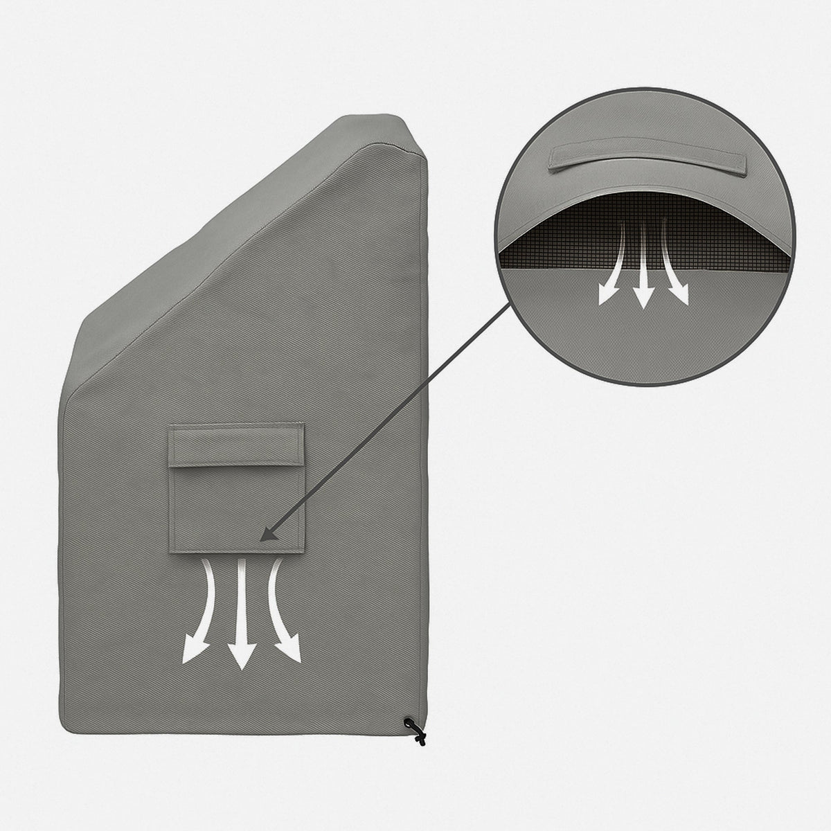 Custom Patio Lounge Chair Cover