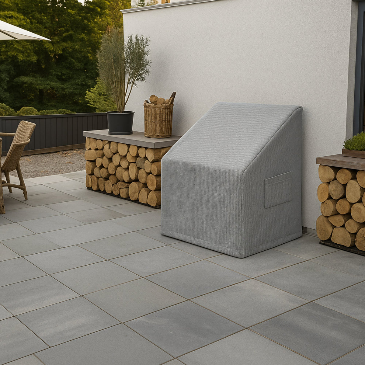 Custom Patio Lounge Chair Cover