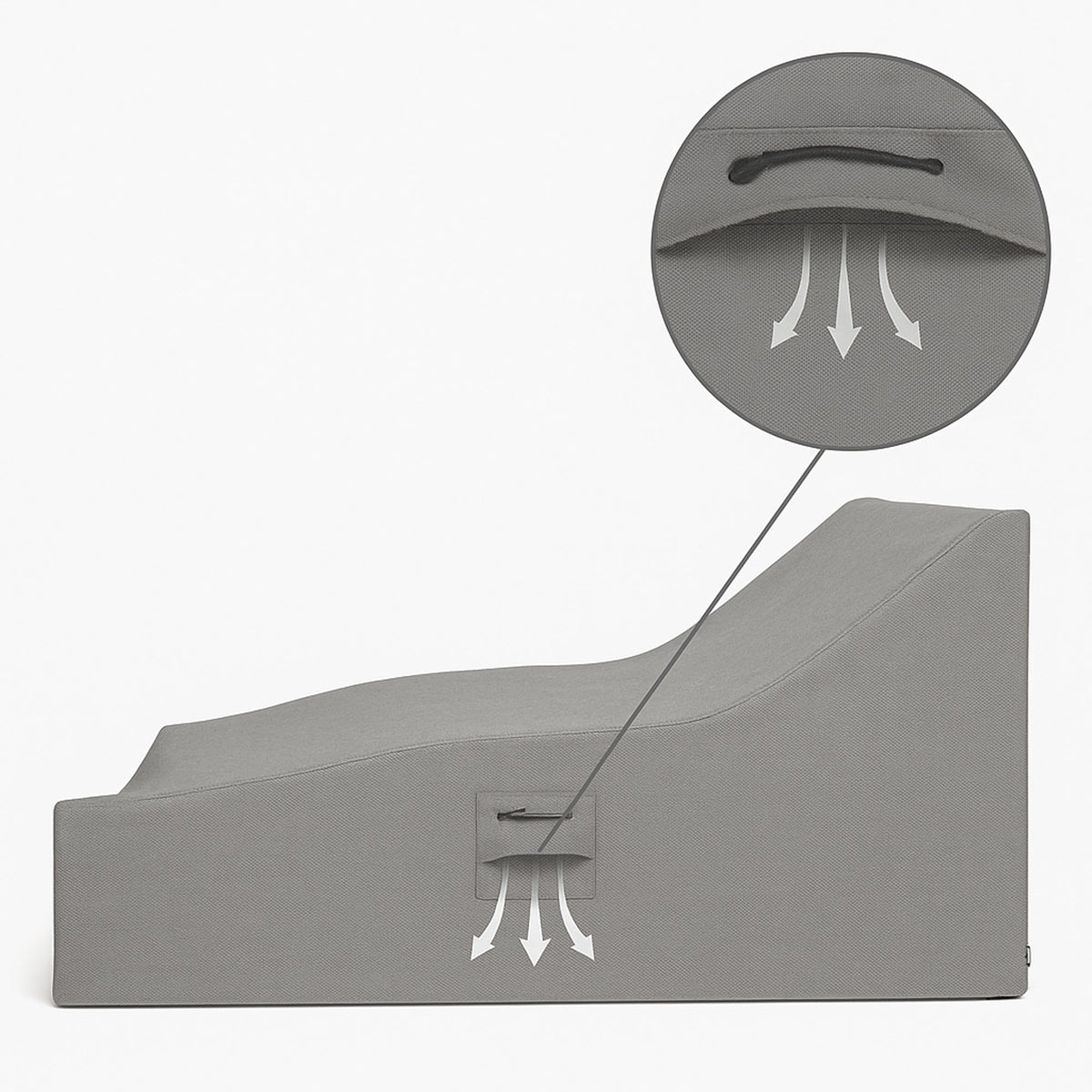 Custom Poolside Chaise Lounge Cover