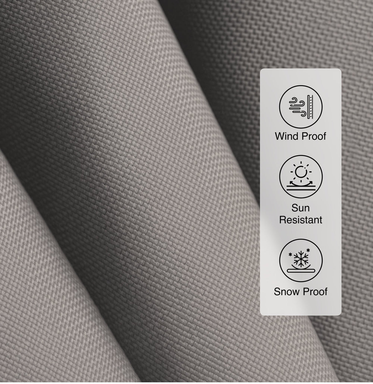 Custom Wicker Patio Chair Covers - detail view - view 5