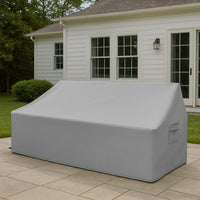 Custom Adirondack Settee Cover - detail view