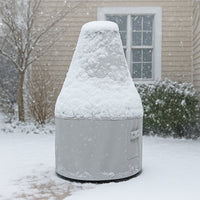 Custom Antique Bronze Chiminea Cover