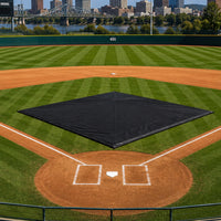 Custom Baseball Weighted Mound Tarps – Rectangle / Square