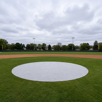 Custom Baseball Weighted Mound Tarps – Round
