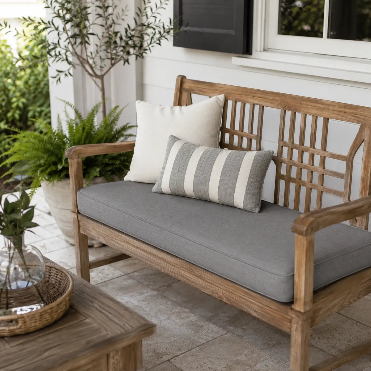 Bench Cushion Cover