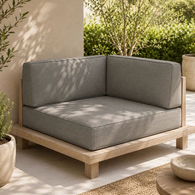 Bolster Straight Back Cushion Cover