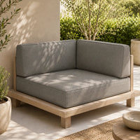 Bolster Straight Back Cushion Cover