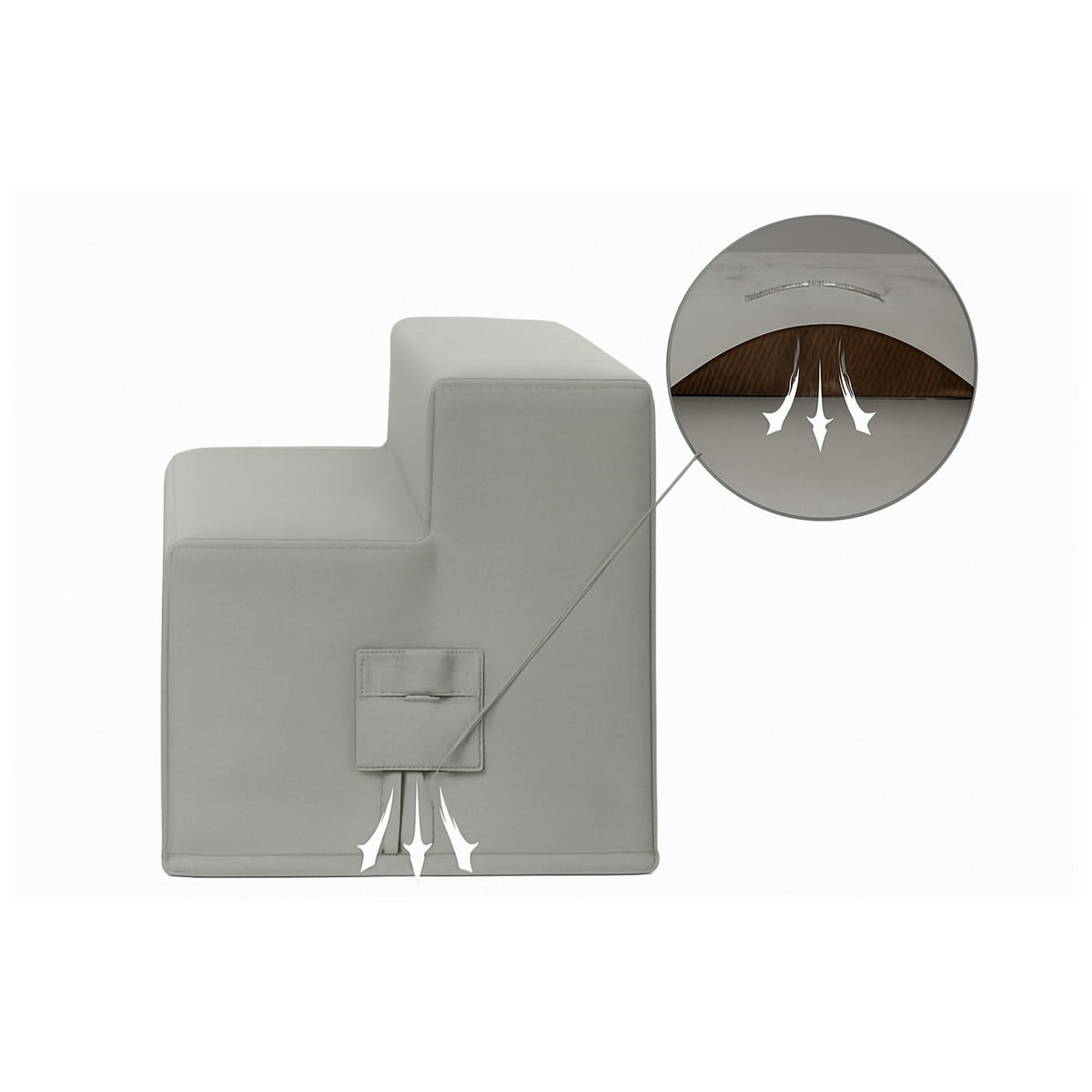 Custom Built-in Countertop Bar Island Cover - detail view - view 4