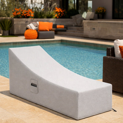 Custom Classic Chaise Lounge Cover - alternate view