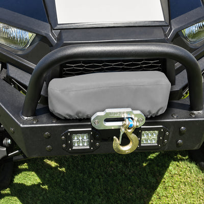 Custom Compact Electric Winch Covers - alternate view