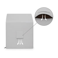 Custom Compact Pizza Oven Cover - detail view