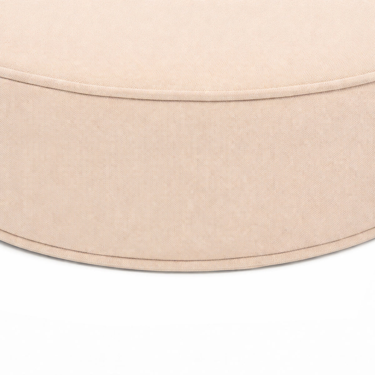 Custom Curved Cushion Covers - side view