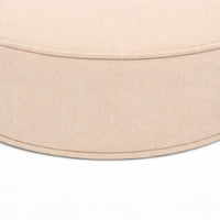 Custom Curved Cushion Covers - side view