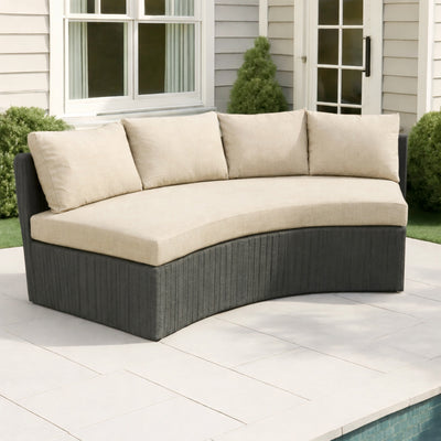 Custom Curved Cushion Covers - alternate view