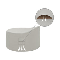 Custom Round Outdoor Daybed Cover