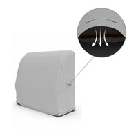 Custom Curved Refrigerated Display Case Covers