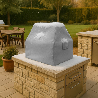 Custom Electric Pizza Oven Cover - alternate view