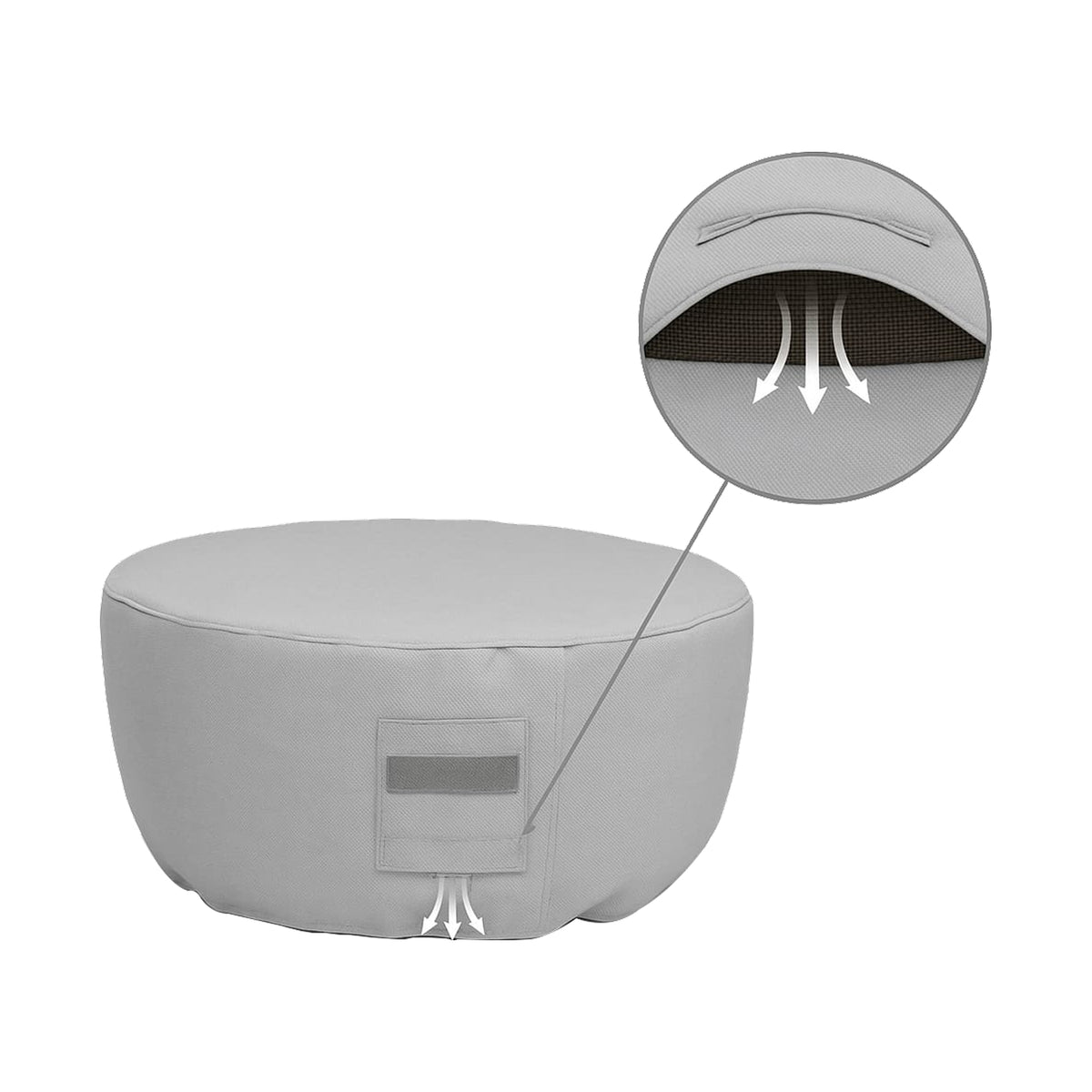 Custom Fire Bowl Cover - Style 2