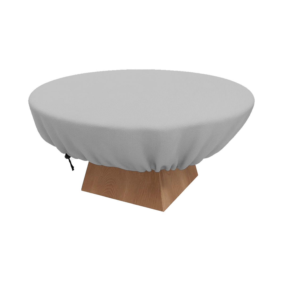 Custom Fire Bowl Cover - Style 6 - front view - view 4