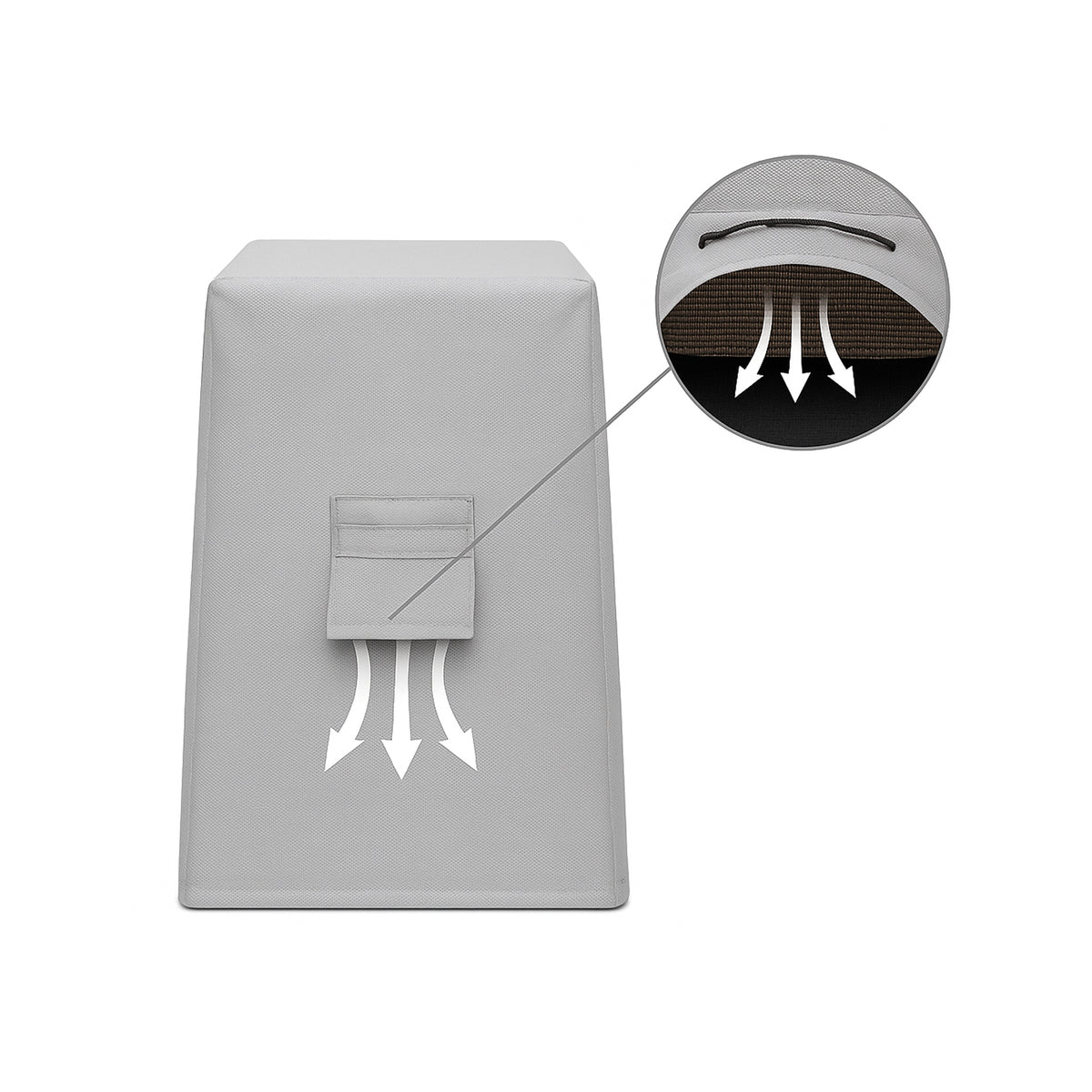 Custom Fire Column Cover - Style 2