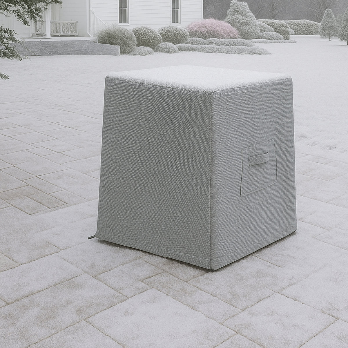 Custom Fire Column Cover - Style 2 - side view