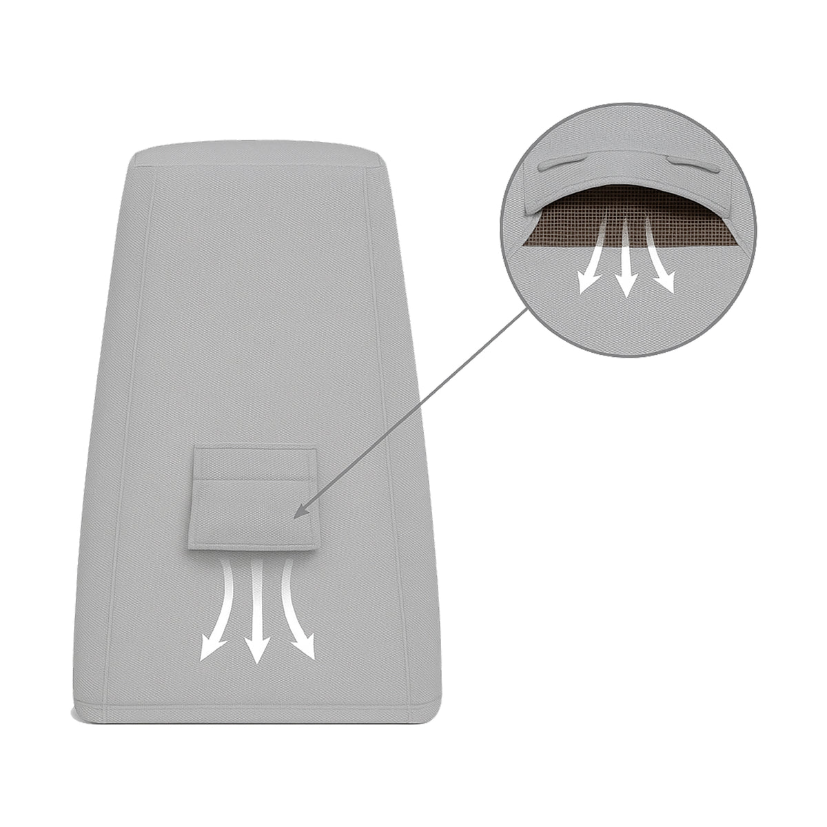 Custom Fire Column Cover - Style 7