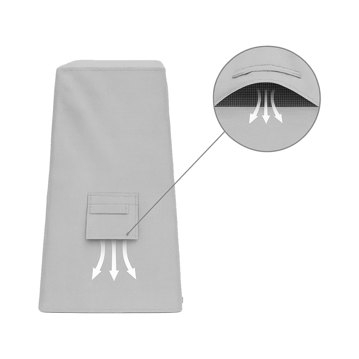 Custom Foldable Ping Pong Table Covers - detail view - view 4