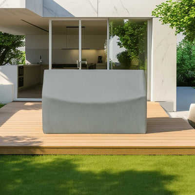 Custom Garden Bench Cover - alternate view