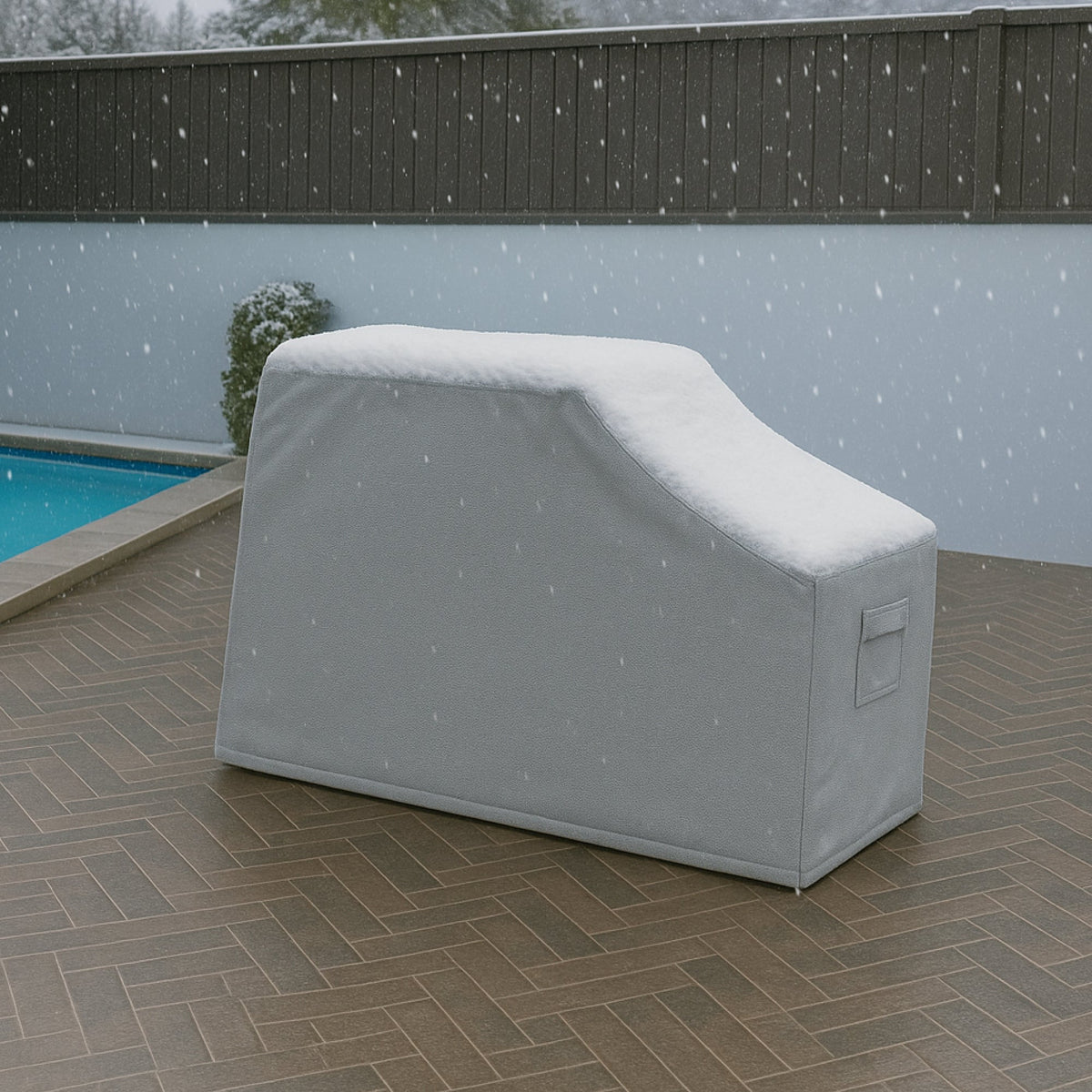 Custom Griddle Cover - Style 2 - side view