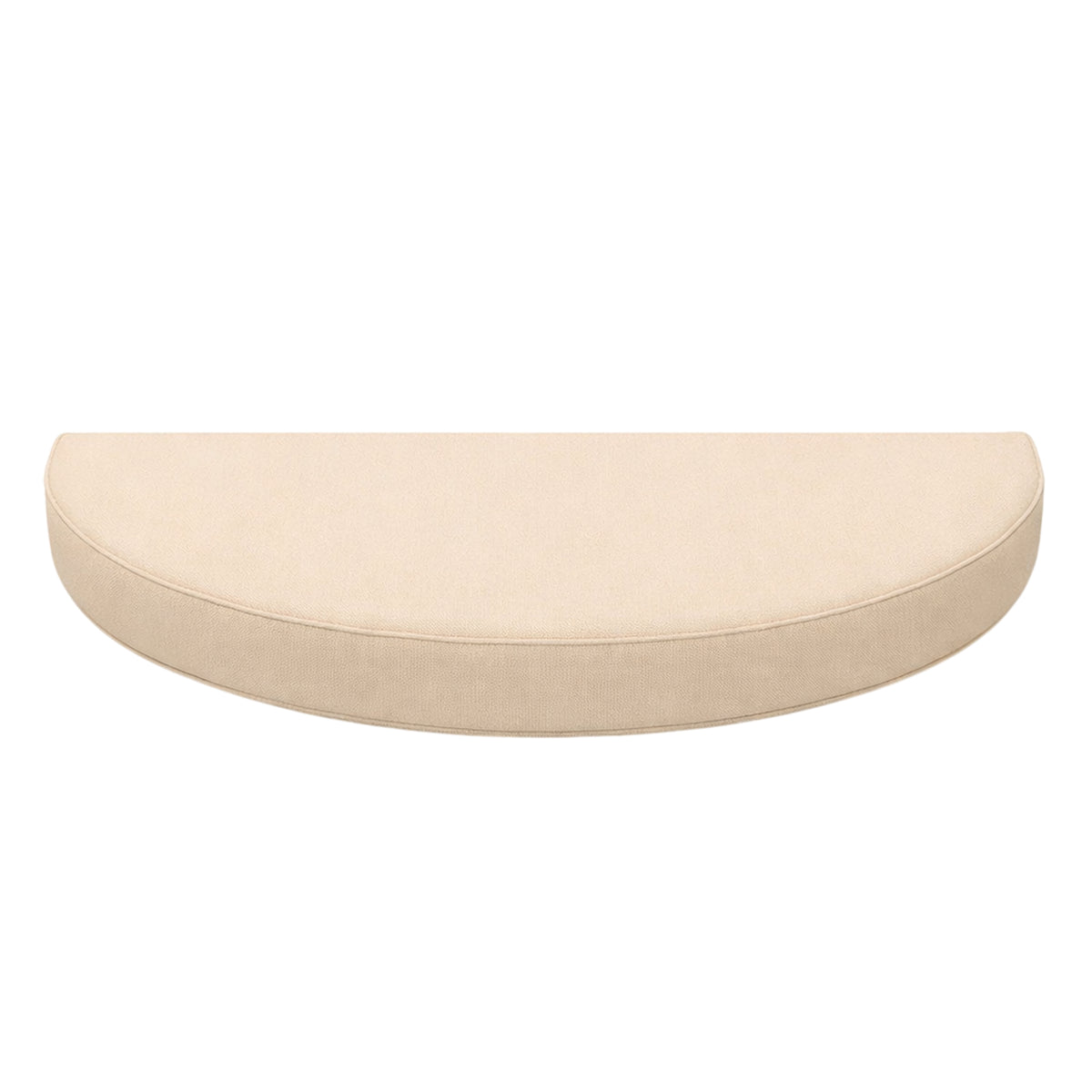 Custom Half Round Cushion Covers - front view - view 7