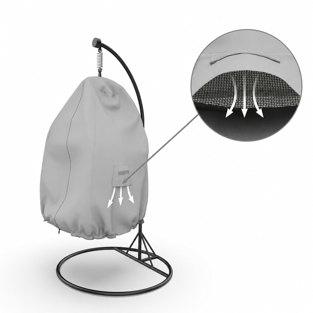 Custom Hanging Chair Cover - Style 1