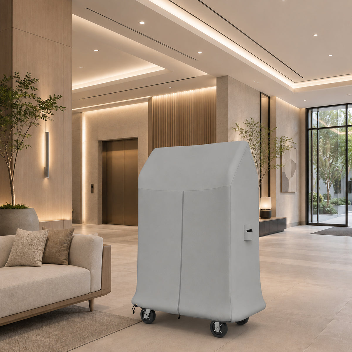 Custom High-Rise Bellman's Cart Cover