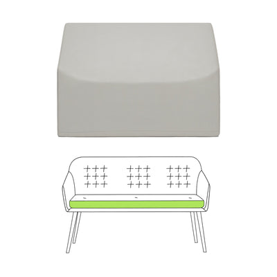 Custom High Back Bench Cover