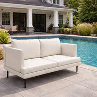 Custom L Shape Cushion Covers - front view