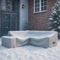Custom L Shape Couch Covers - Style 4