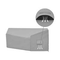 Custom L Shape Couch Covers - Style 3 - detail view