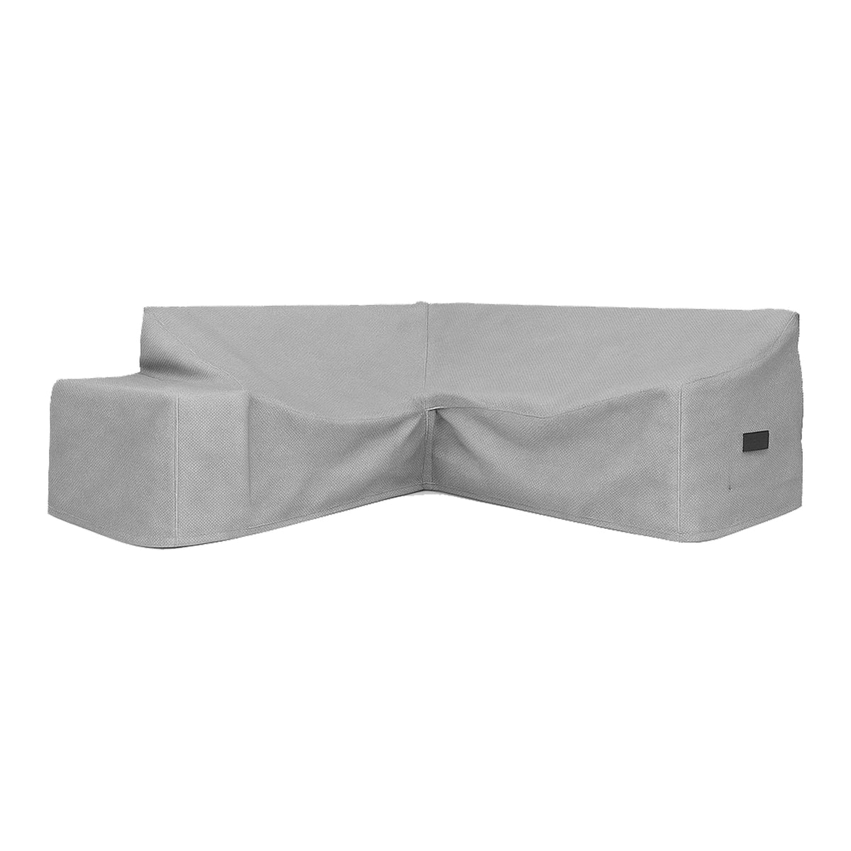 Custom L Shape Couch Covers - Style 4 - front view - view 4