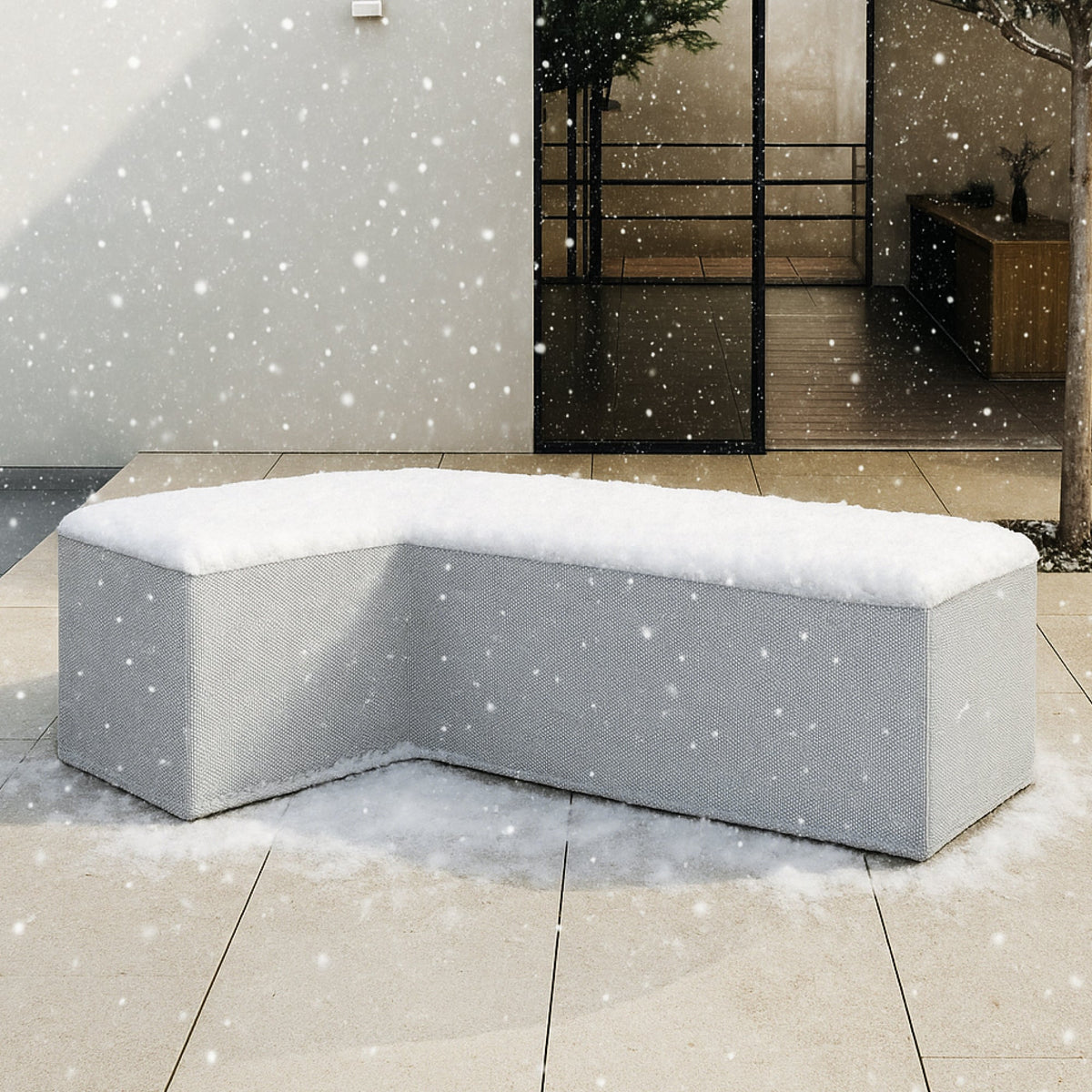 Custom L Shape Slanted Covers