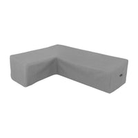 Custom L Shape Slanted Covers - front view