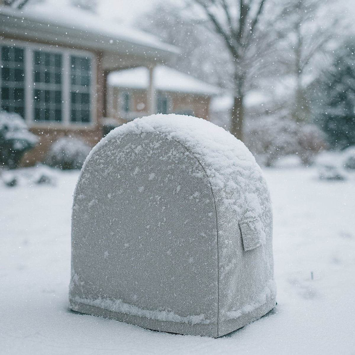 Custom Log Hoop Firewood Rack Cover