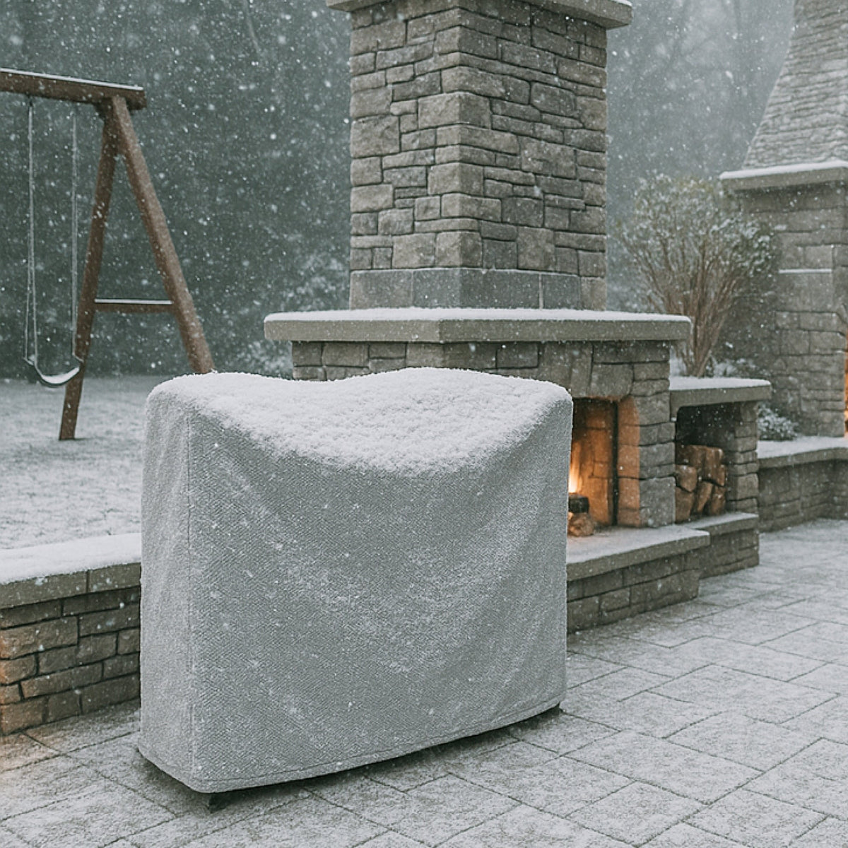 Custom Modern Firewood Log Carrier Covers