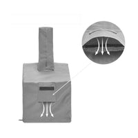 Custom Modern Geometric Chiminea Covers - detail view