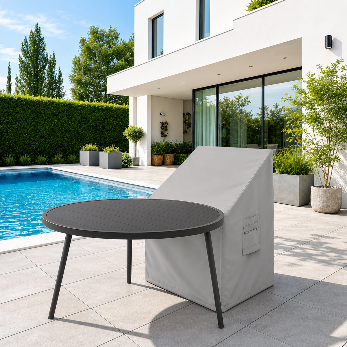 Custom Modular Chair Cover - Style 4
