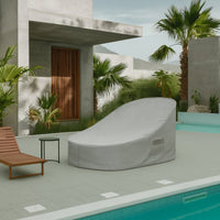 Custom Modular Outdoor Daybed with Ottoman Cover