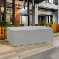 Custom Nelson Platform Bench Cover - detail view