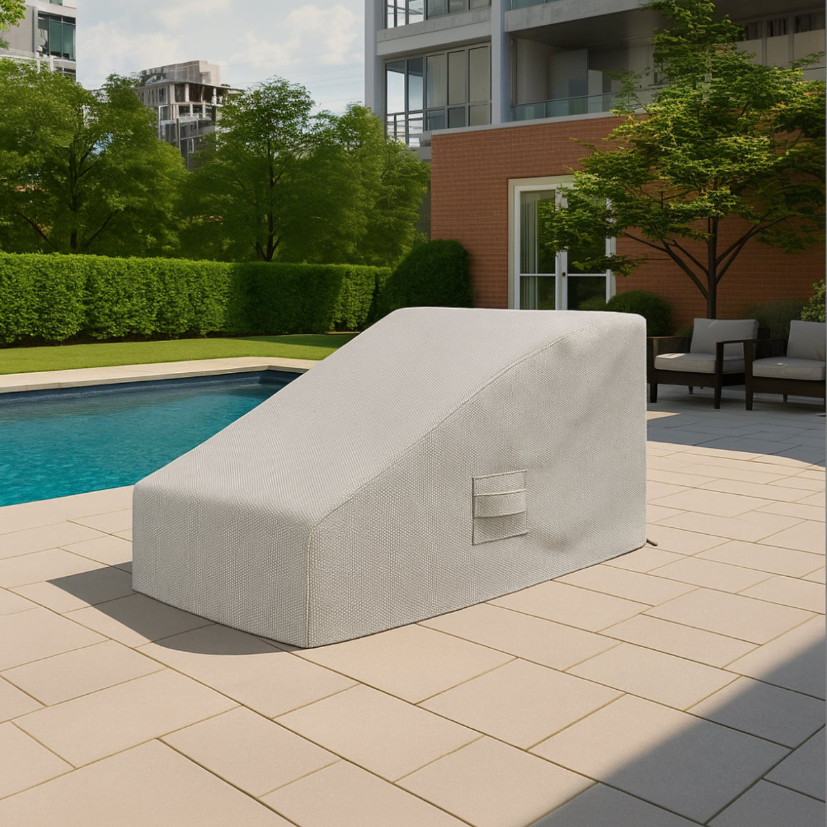 Custom Outdoor Canopied Daybed Cover