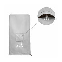Custom Outdoor Sauna Cover - detail view
