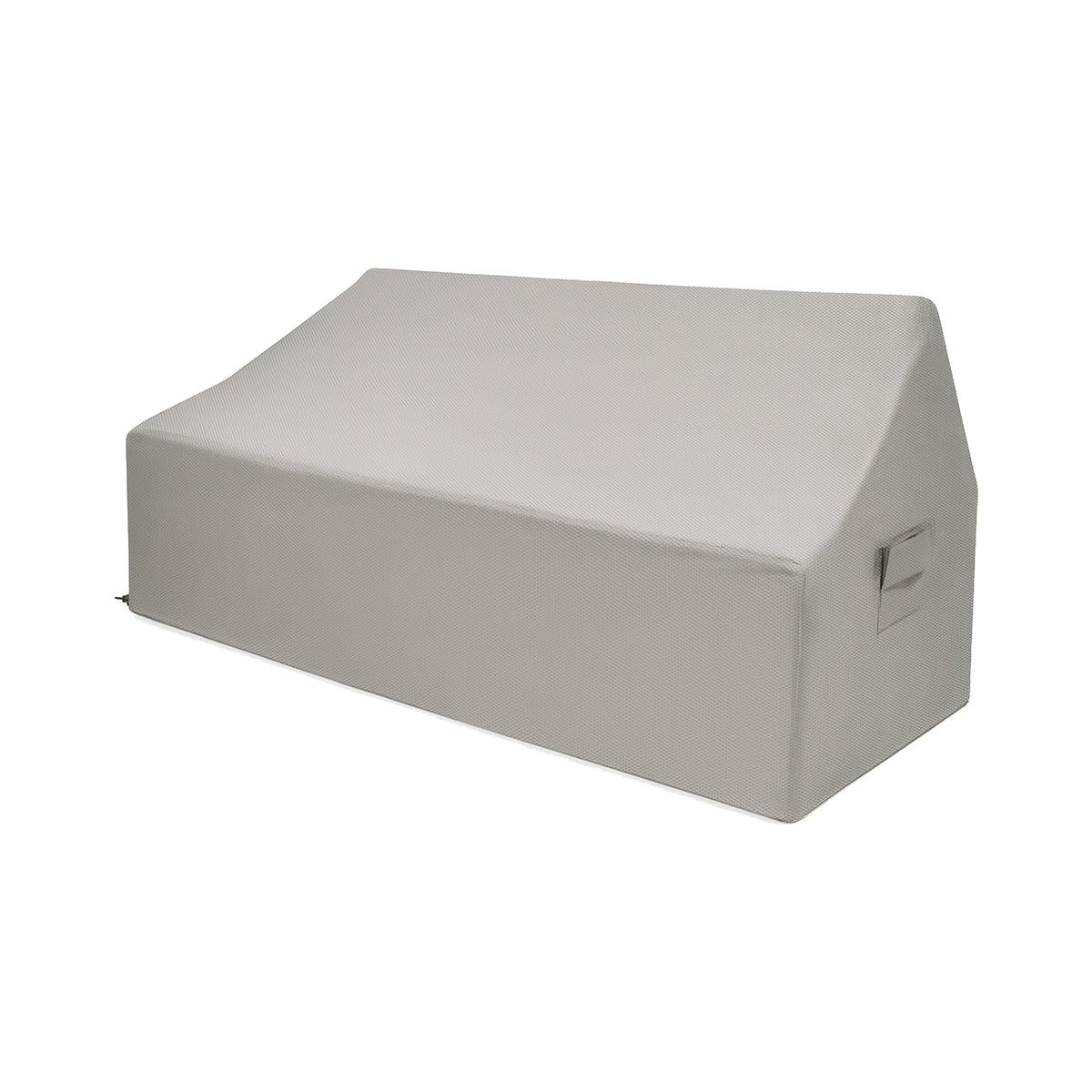 Custom Outdoor Couch and Loveseat Covers - front view - view 3
