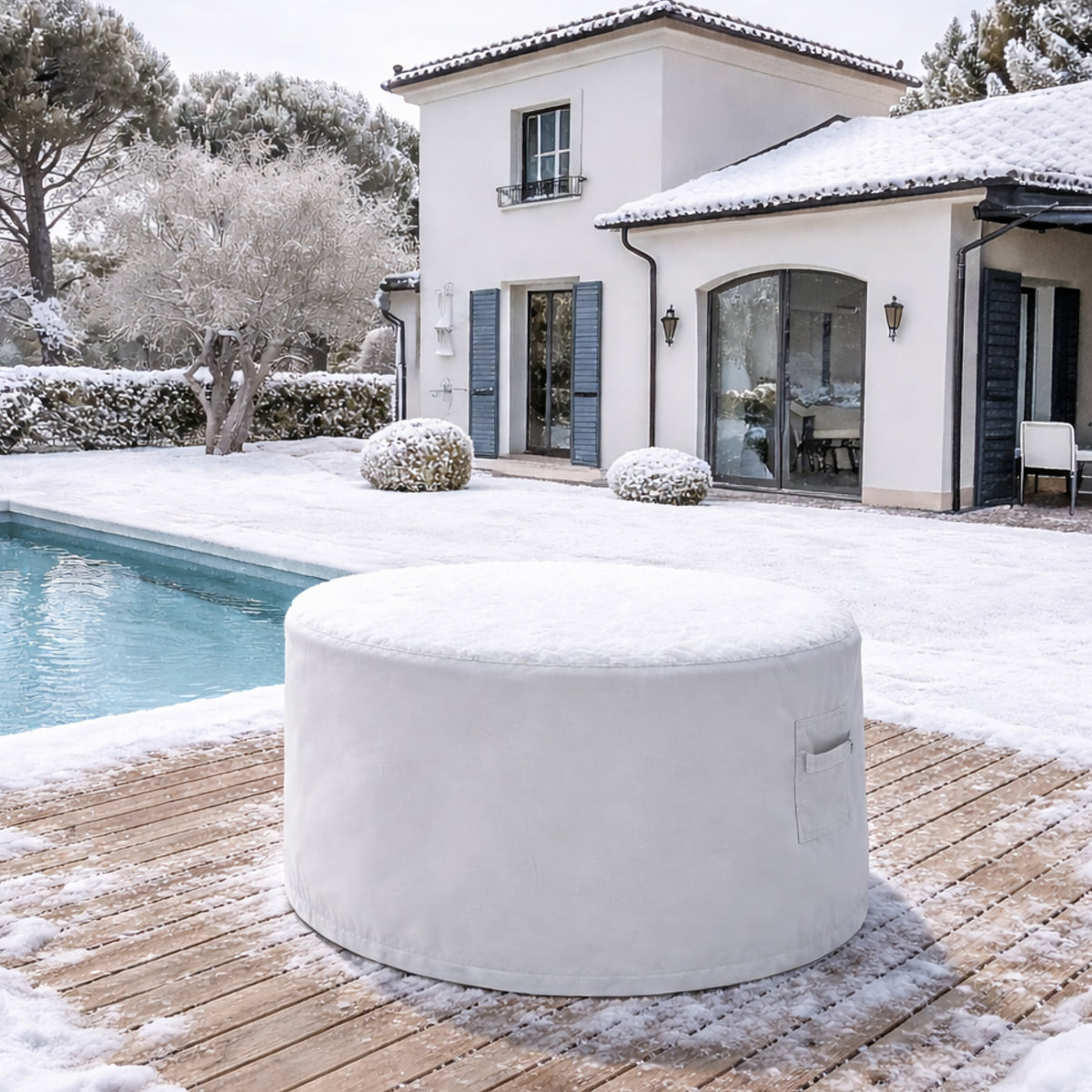 Custom Oval Table Cover